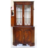 Antique style corner cabinet