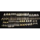 Good set Polish 800 silver cutlery