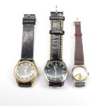 Three mechanical watches including Seiko