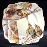 Wilkinson "Crisp" Kookaburra plate