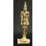Early Phoenician bronze standing figure