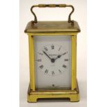 French 8 day carriage clock