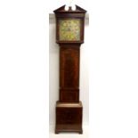 Georgian mahogany long case grandfather clock