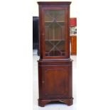 Antique style corner cabinet