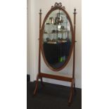 Vintage cheval mirror