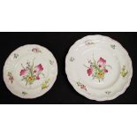 Two Spode 'Marlborough Sprays' plates