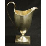 George III sterling silver cream jug