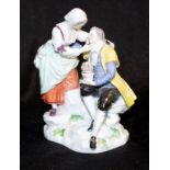 Good antique Meissen figure