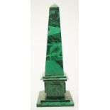Good Malachite obelisk form