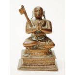 Eastern Brass Buddha figure