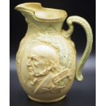 Doulton Burslem William Gladstone Ewart Vellum jug