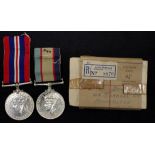 Two Australian WWII service medals