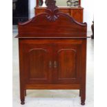 Small mahogany sideboard cabinet