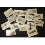 Collection Valentine's Postcards 'Aeroplane' card