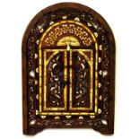 Decorative window shape Middle Eastern wall mirror