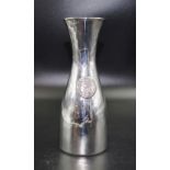 Brindisi Italian silver half litre flask