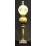 Antique Juno Banquet Oil Lamp