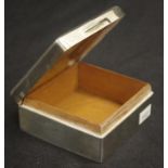 Sterling silver box