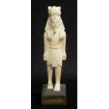 Ivory figure of Pharaoh of Egypt