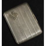 Vintage Russian silver cigarette case