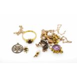 Gold and metal jewellery for parts
