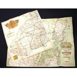 Two Australian 1930s/40s road maps