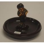 Rare Royal Doulton Kingsware figural ashtray