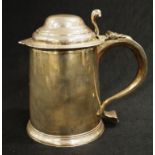 Large Queen Anne Britannia Standard tankard