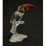 Swarovski crystal Toucan bird figurine