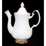 Royal Albert Val Dór coffee pot