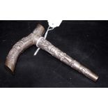 Anglo Indian silver handle