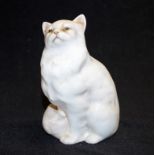 Royal Doulton white Persian cat