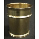 Good William Drummond Australian silver beaker