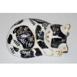 Royal Crown Derby " Misty cat" paperweight