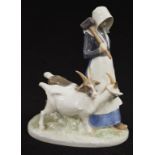 Royal Copenhagen Goat herder figure