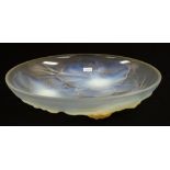 Etling France opalescent glass bowl