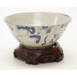 Chinese Ming Dynasty bowl & stand