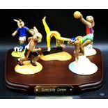 Royal Doulton Bunnykin Games figures