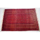 Vintage Persian hand made wool rug