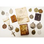 Collection of vintage religious collectables