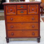 Victorian cedar chest of drawers