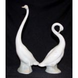Two Nao duck figurines