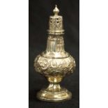 Victorian sterling silver pepper pot