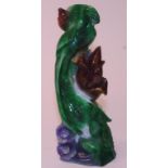 Chinese carved jade bird figure