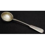 Russian silver soup ladle