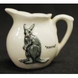 Noble Pottery Australia miniature Kangaroo jug