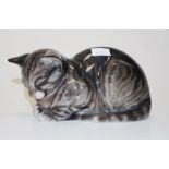 Rosenthal Himmelstoss grey ocicat cat figure