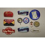 Quantity of vintage enamel & other badges