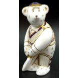 Royal Crown Derby "cricketer" paper weight