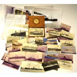 Collection of shipping photographs & postcards